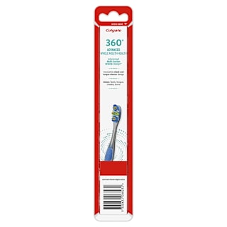 Colgate 360 Degrees Advanced Plaque Removal Toothbrush Medium