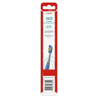 Colgate 360 Degrees Advanced Active Plaque Removal Toothbrush Soft