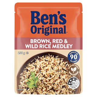 Ben's Original Microwave Brown, Red & Wild Rice Medley
