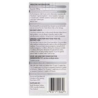 Nurofen Pain And Inflammation Relief Tablets 200mg Ibuprofen