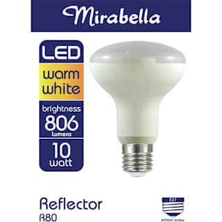Mirabella LED R80 ES 10W 806 Lumens Warm White