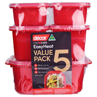Decor Microsafe Easy Heat Value Pack