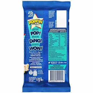 Poppin Microwave Popcorn Sea Salt