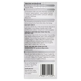 Nurofen Pain and Inflammation Relief Caplets 200mg Ibuprofen