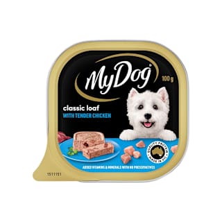 My Dog Chicken Supreme Loaf Classics Wet Dog Food Tray