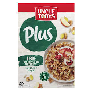Uncle Tobys Plus Fibre