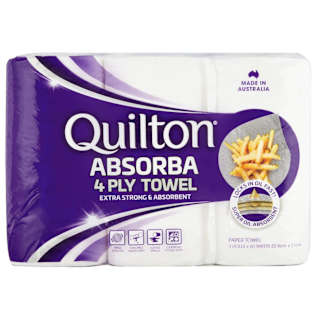 Quilton Towel Absorba 4 Ply