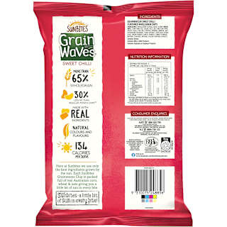 Sunbites Grain Waves Sweet Chilli Wholegrain Chips