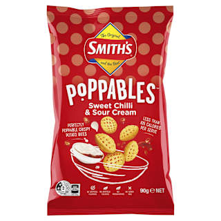 Smith's Poppables Sweet Chilli & Sour Cream