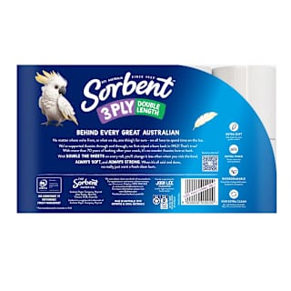 Sorbent Double Length Toilet Tissue