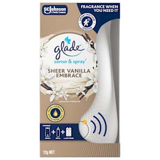 Glade Sense & Spray Automatic Freshener Sheer Vanilla Embrace