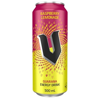 V Raspberry Lemonade Energy Drink