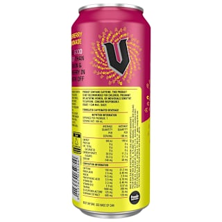 V Raspberry Lemonade Energy Drink