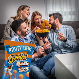 Cheetos Cheese & Bacon Balls Party Bag