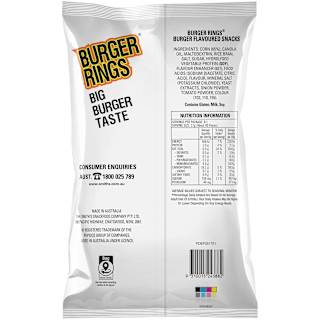 Burger Rings Party Bag