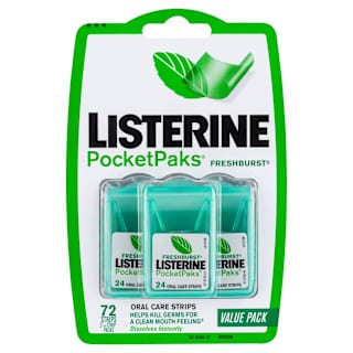 Listerine Pocketpaks Freshburst Oral Strips