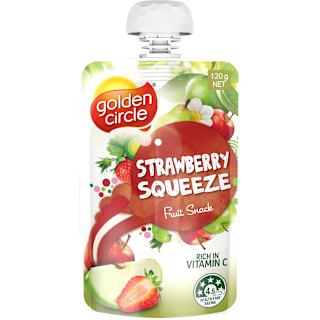 Golden Circle Strawberry Squeeze Apple, Strawberry & Pear Pouch