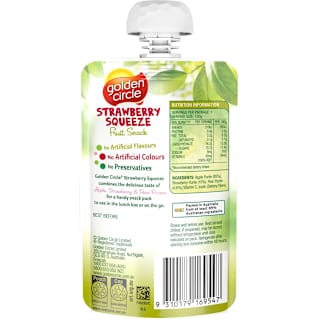 Golden Circle Strawberry Squeeze Apple, Strawberry & Pear Pouch