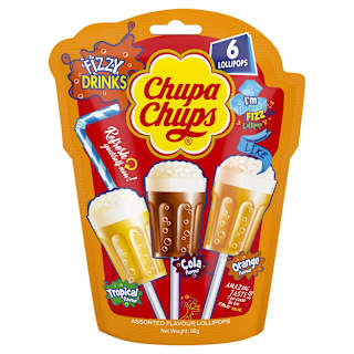 Chupa Chup Assorted Flavour Lollipops