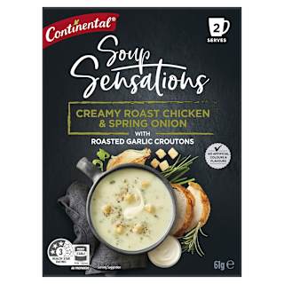 Continental Sensations Soup Creamy Roast Chicken & Spring Onion