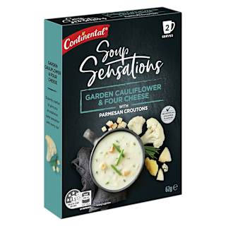 Continental Sensations Soup Golden Cauliflour & Four Cheese