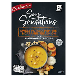 Continental Soup Sensations Sweet Potato Pumpkin & Onion Soup
