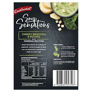 Continental Sensations Soup Cheesy Broccoli & Potato