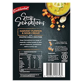 Continental Sensations Soup Harvest Pumpkin & Sour Cream