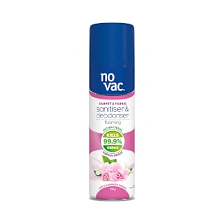 No Vac Foam Carpet Sanitiser & Deodoriser Garden Breeze