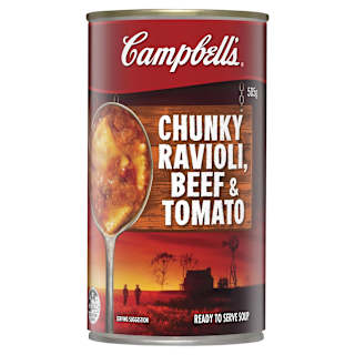 Campbell's Soup Chunky Ravioli Beef & Tomato