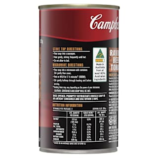 Campbell's Soup Chunky Ravioli Beef & Tomato
