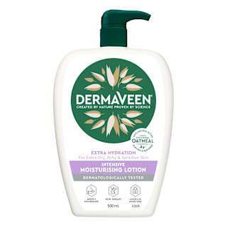 DermaVeen Extra Hydration Intensive Moisturising Lotion for Extra Dry, Itchy & Sensitive Skin