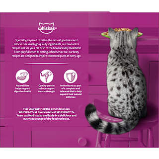 Whiskas Mixed Favourites In Jelly 7+ Years
