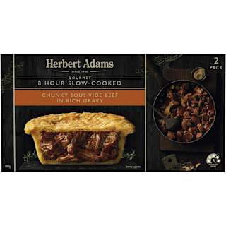 Herbert Adams Pies Chunky Slow Cooked Beef