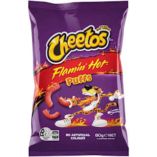 Cheetos Flamin Hot Puffs