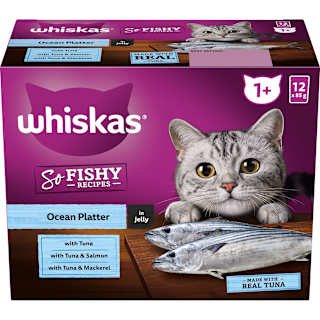 Whiskas 1+ Years So Fishy Ocean Platter In Jelly
