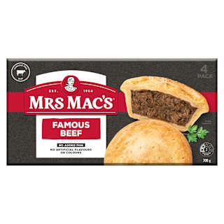 Mrs Mac's Famous Beef Pies