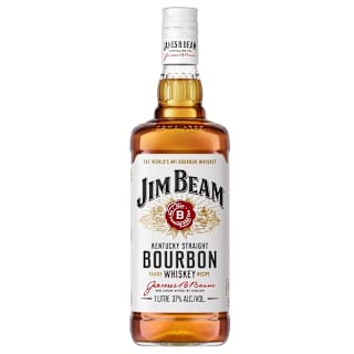 Jim Beam White Label Bourbon 1L Bottle