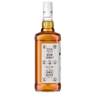 Jim Beam White Label Bourbon 1L Bottle