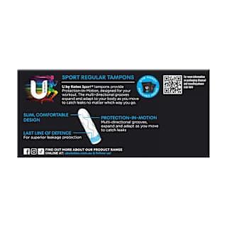 U By Kotex Sport Tampons Regular