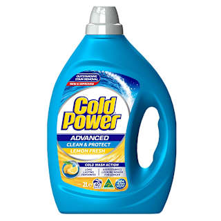 Cold Power Advanced Clean Lemon Liquid Laundry Detergent