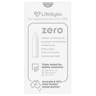 Lifestyles Zero Uber Thin Condoms