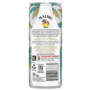 Malibu Pina Colada Can