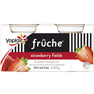 Yoplait Fruche Strawberry Fields