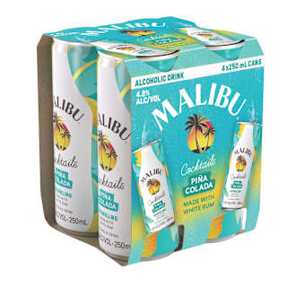 Malibu Pina Colada Can