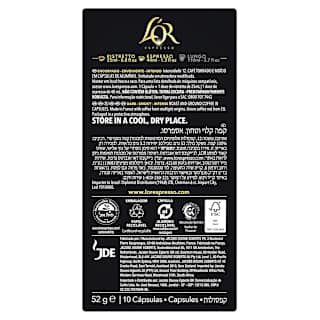 L'OR Espresso Onyx Coffee Capsules Compatible with Nespresso