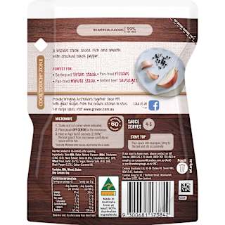 Gravox Pepper Steak Finishing Sauce