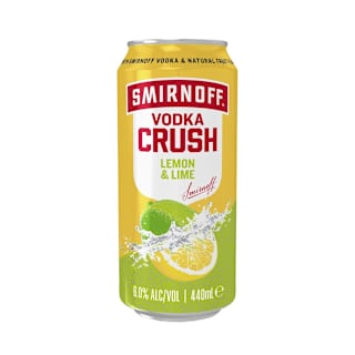 Smirnoff Crush Lemon Lime Can 440mL
