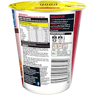 Maggi Fusian 2 Minute Instant Mi Goreng Noodle Hot & Spicy Cup