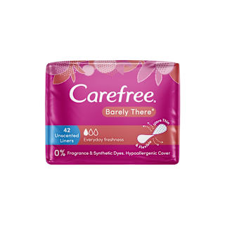Carefree Barely There Unscented Panty Liners